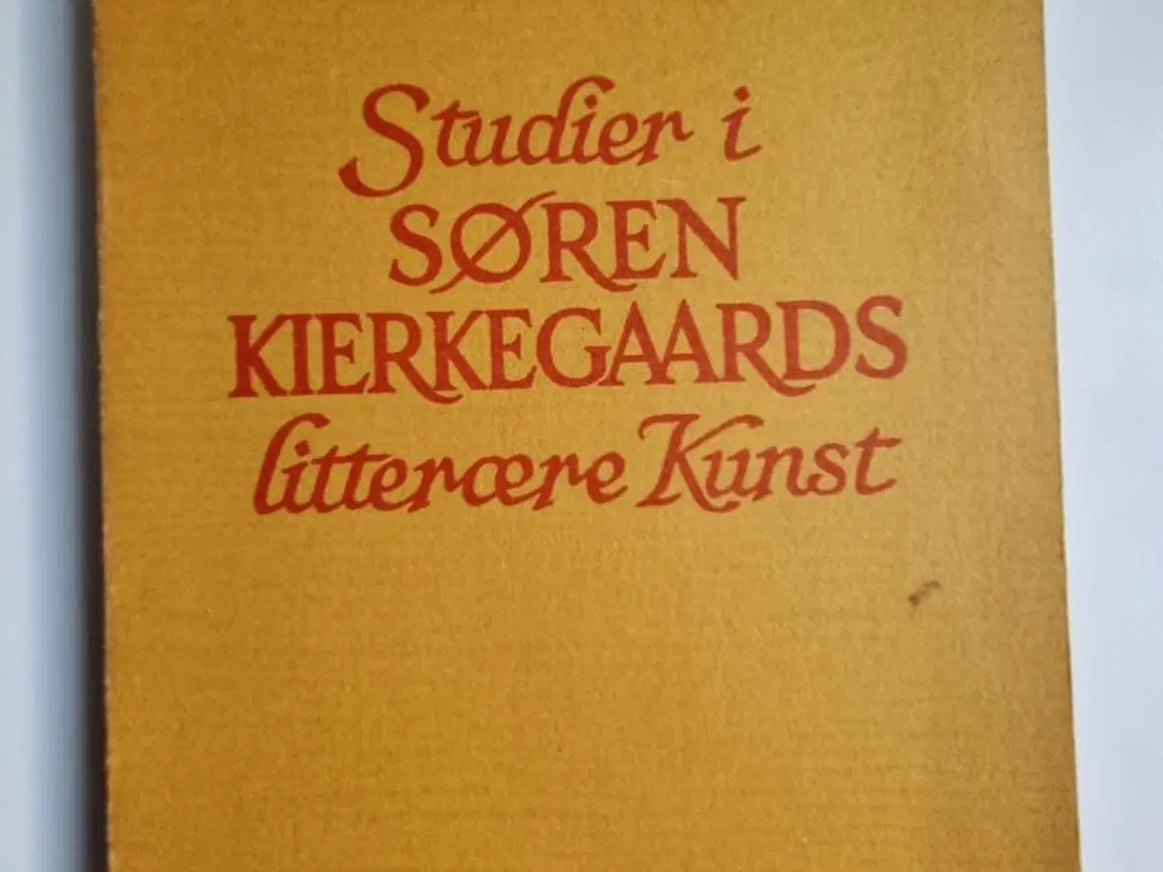 Billede 2 - Billeskov Jansen: Studier i Søren Kierkegaards ..