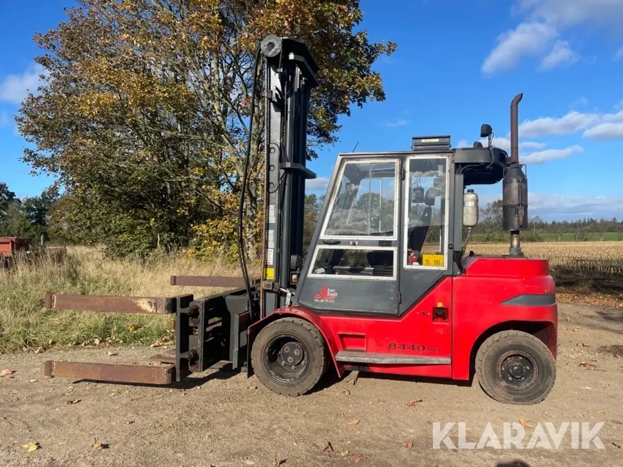 Billede 8 - Truck Dantruck 8440DG med gaffelklemme