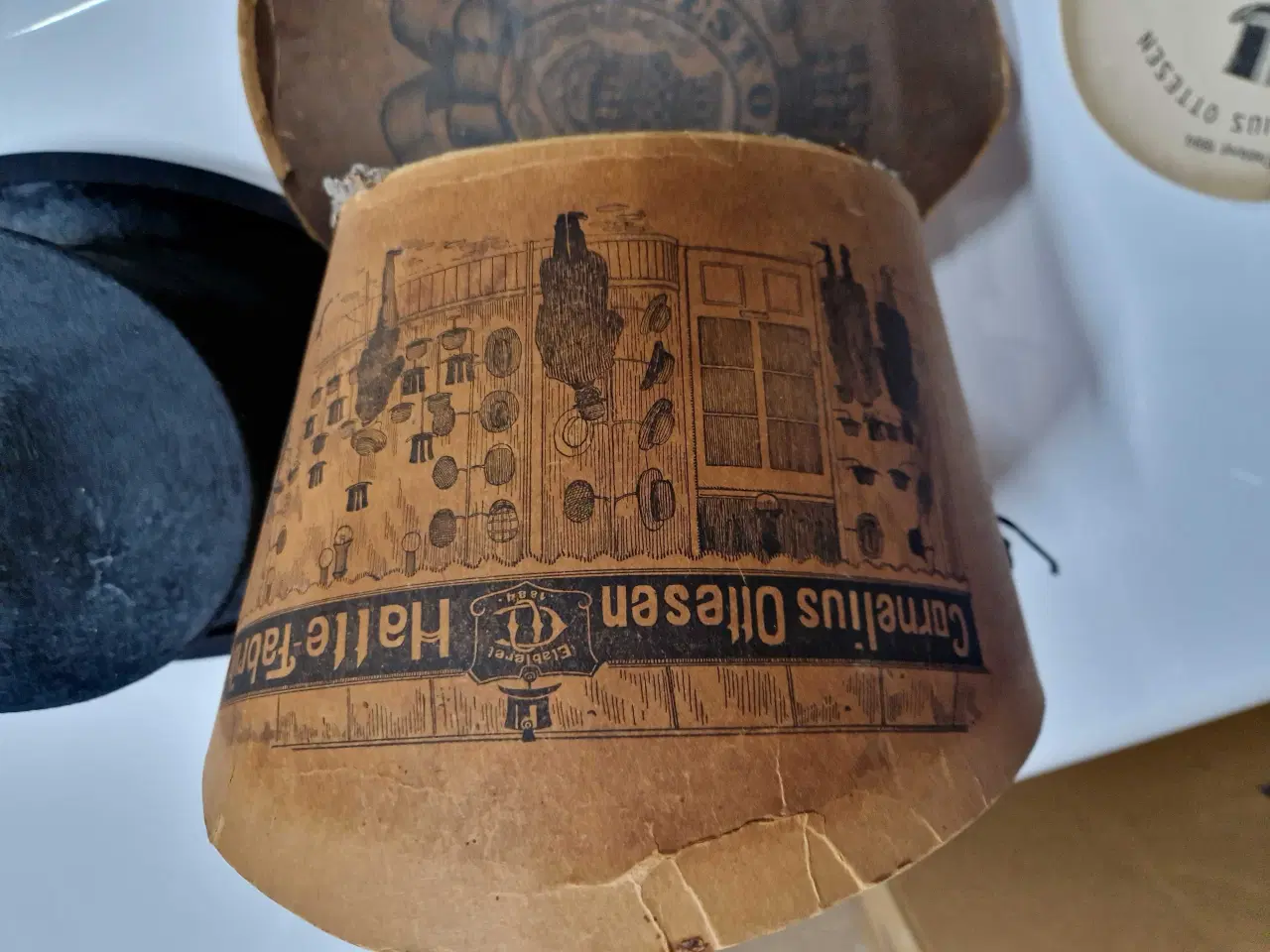 Billede 3 - Sort høj hat