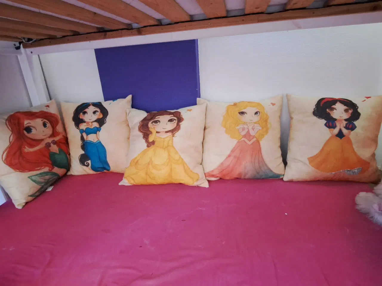 Billede 1 - Puder med prinsesser 