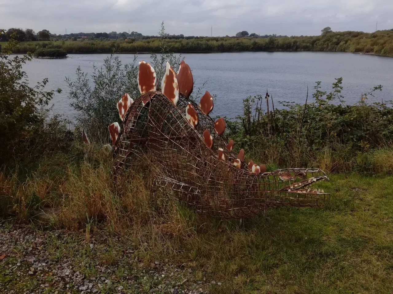 Billede 1 - Jern skulptur