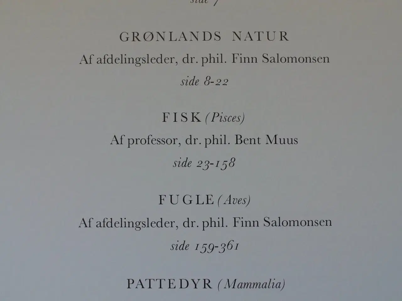 Billede 3 - grønlands fauna - fisk fugle pattedyr, af bent muu