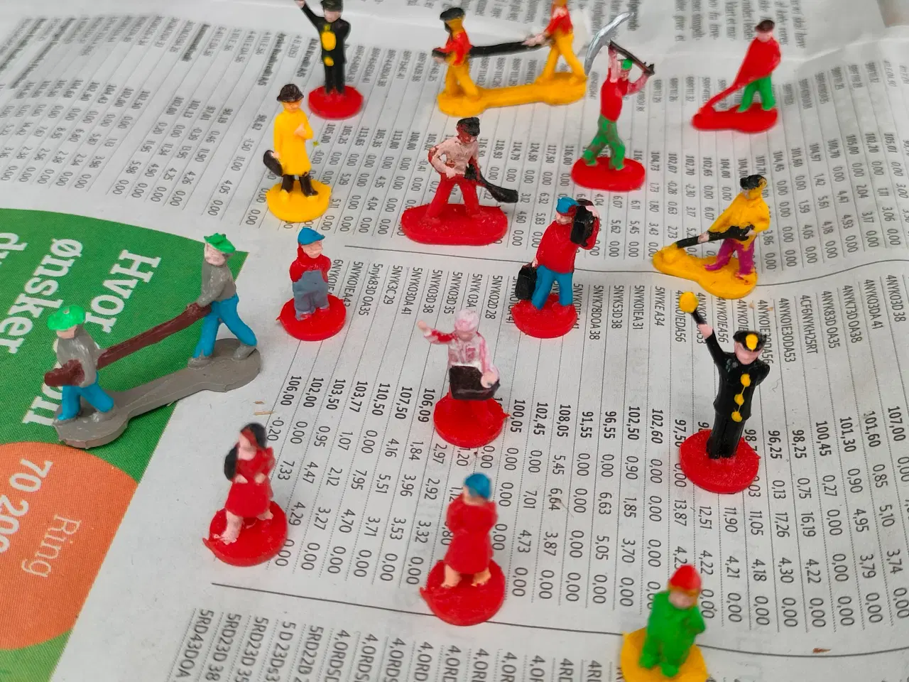 Billede 1 - Figur til Modelbane Togbane 15stk , skala 1-87 H0 