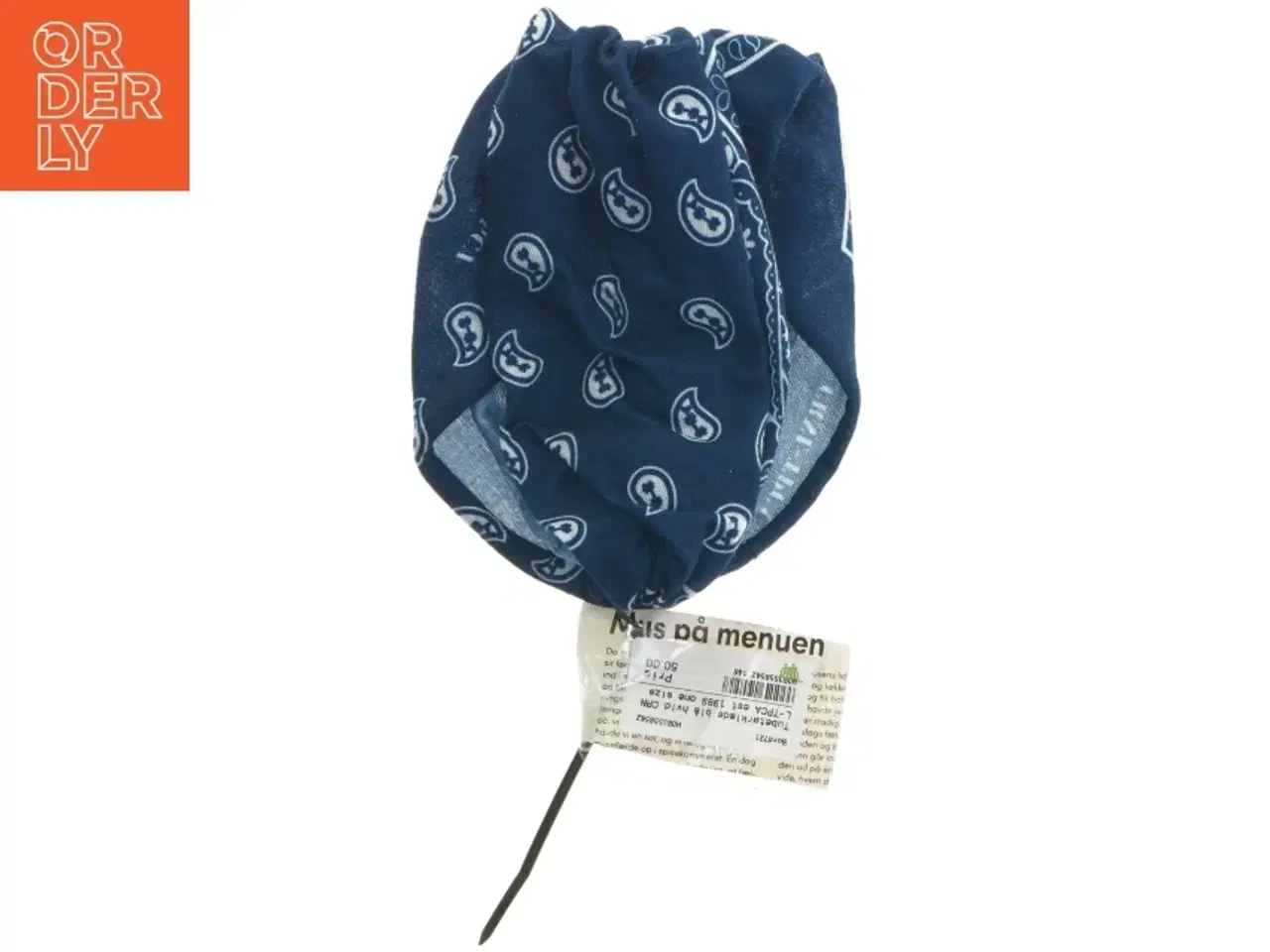 Billede 5 - Blåt halsrørtør / halsedisse (str. Ø 20 cm)