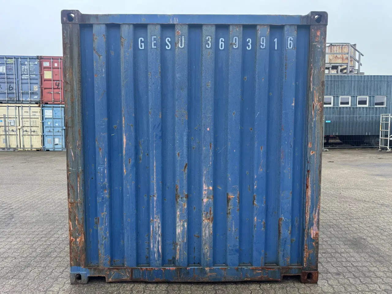 Billede 4 - Brugt 20 fods Isoleret Container-ID: GESU 369391-6