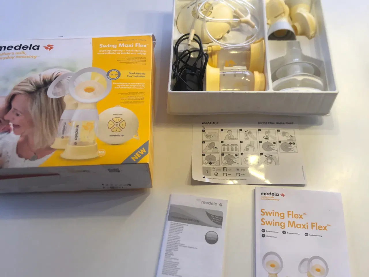 Billede 1 - Medela swing maxi flex dobbelt pumpe