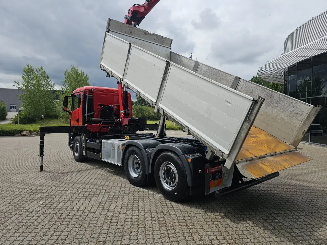 Billede 3 - MAN TGS 26.360 Hydrodrive, Tip-kran