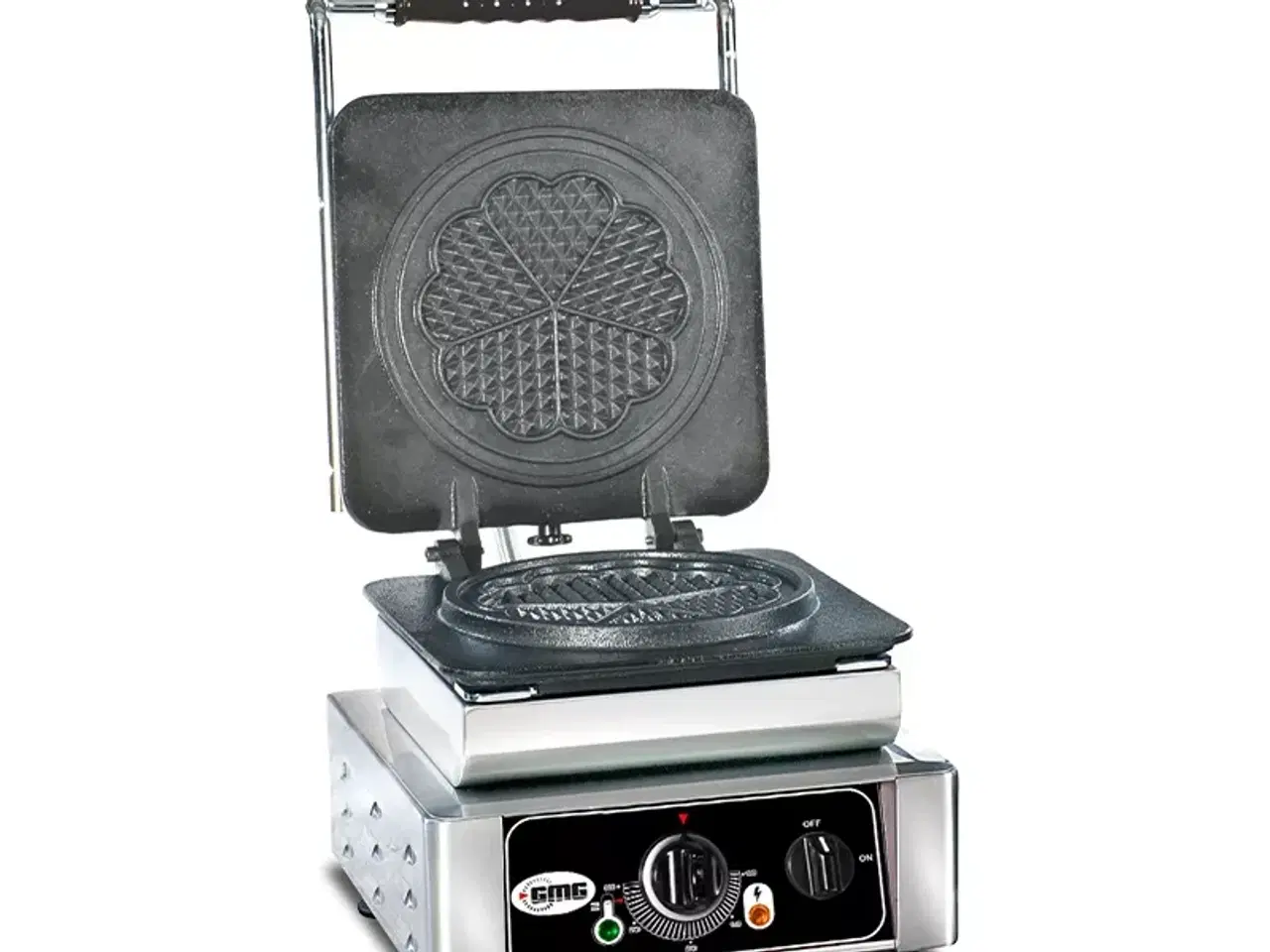 Billede 1 - Industri Vaffeljern – Rund Ø 16,5 cm – 2,2 kW