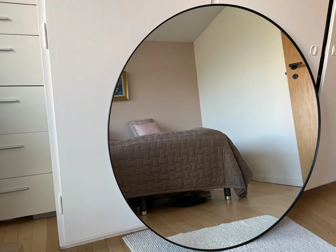 Billede 1 - Rundt spejl ø110