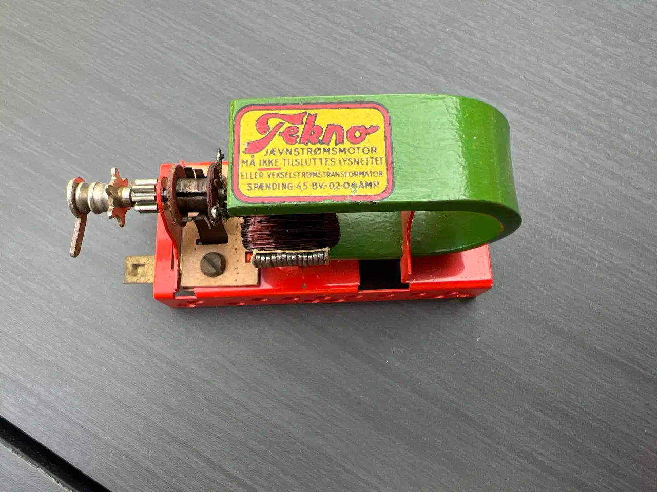 Billede 3 - Tekno elmotor med omskifter
