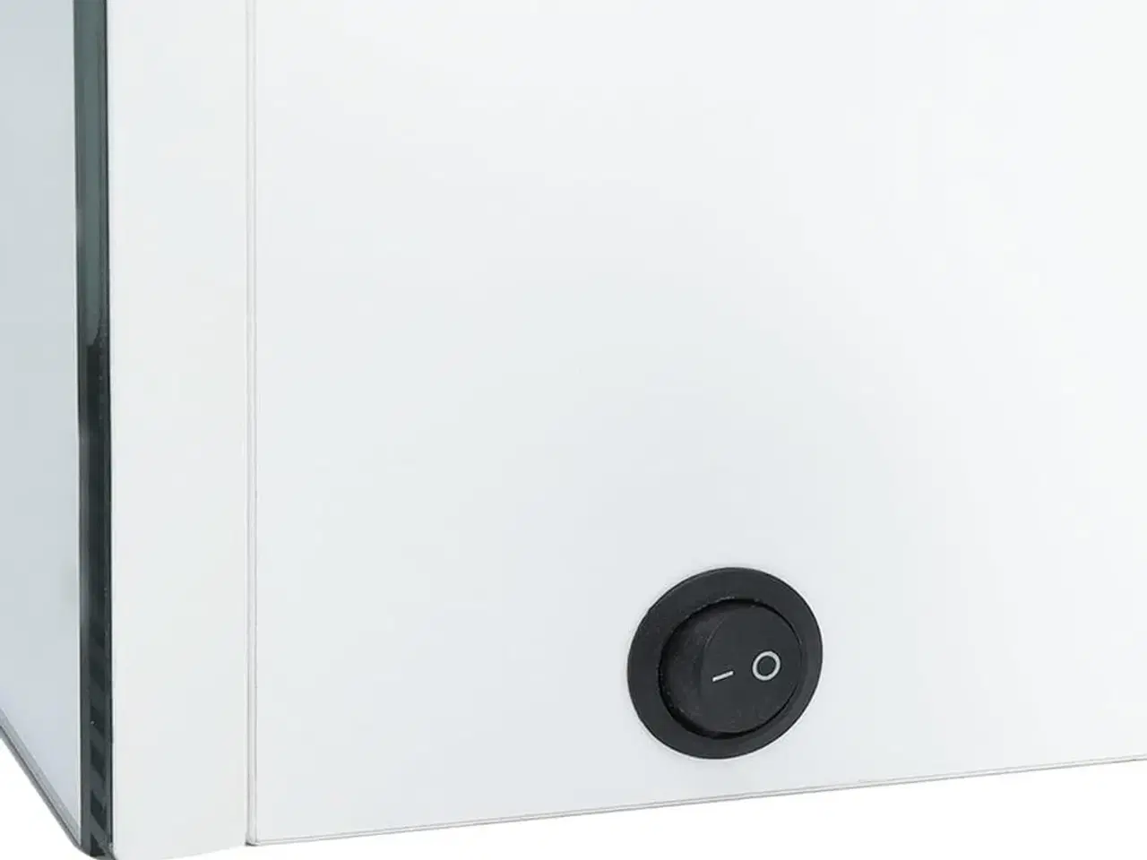 Billede 6 - Badeværelsesskab med spejl + LED-lys 62x14x60 cm skinnende hvid