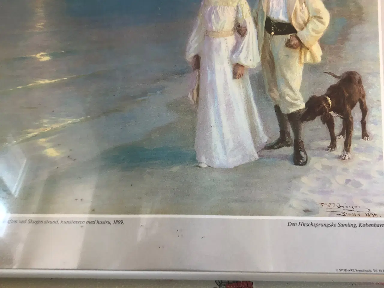Billede 1 - Billede p.s Krøyer tryk
