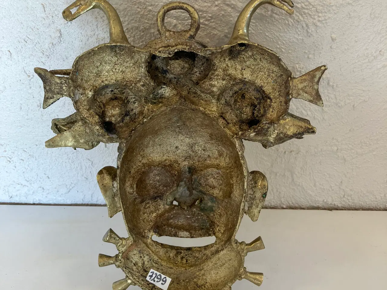 Billede 2 - Afrikansk bronze maske
