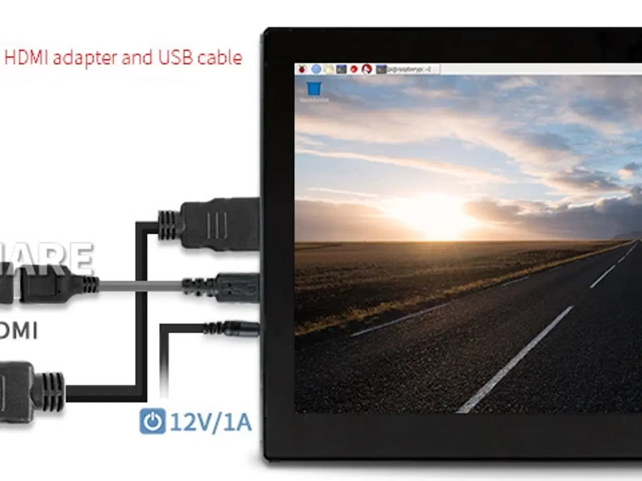 Billede 7 - Waveshare 13.3" HDMI Touch Display v2