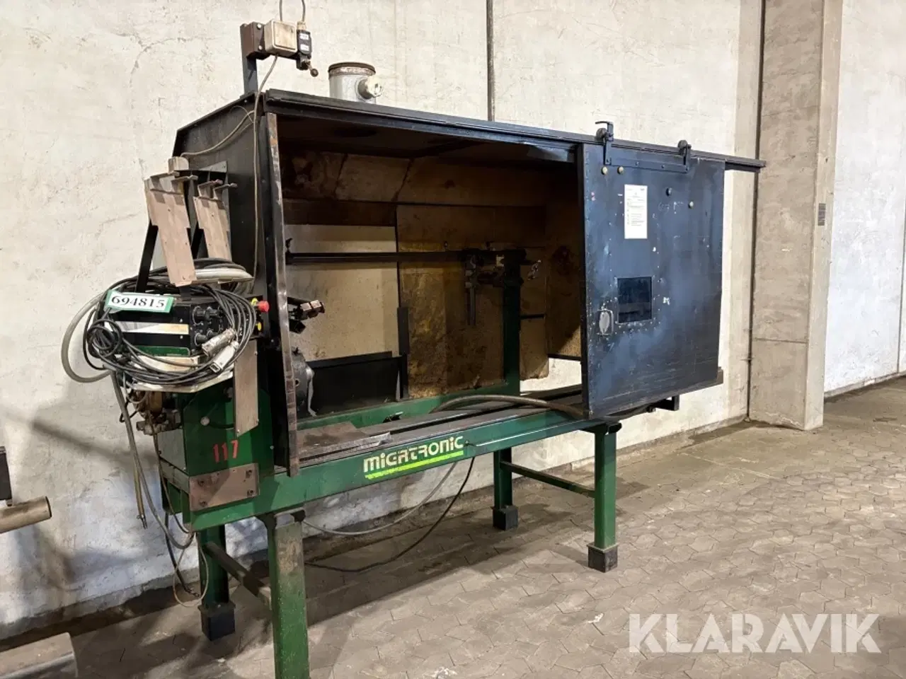 Billede 1 - Indbygget Svejse Drejebænk Migatronic M117