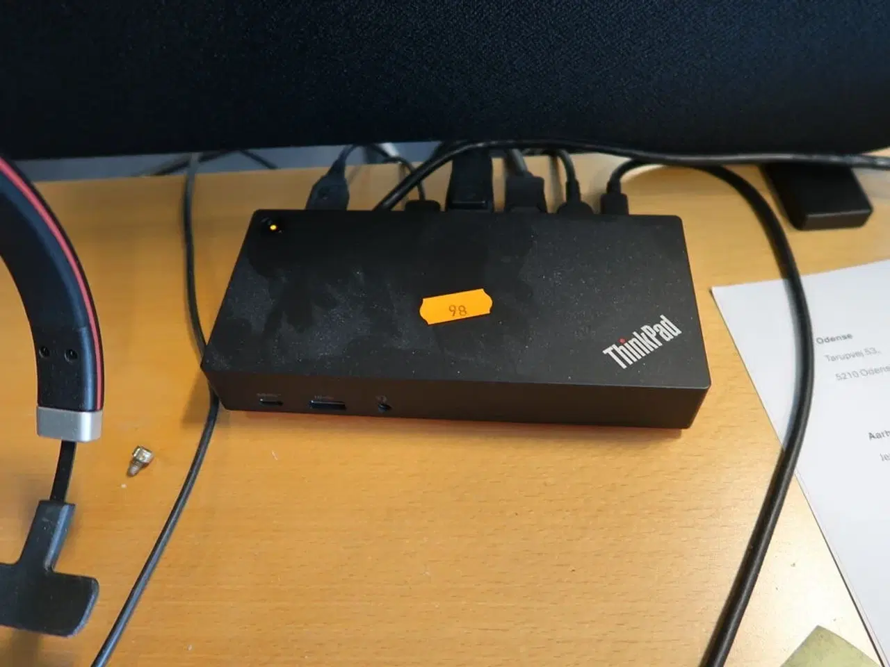 Billede 1 - Dockingstation LENOVO ThinkPad USB-C Dock Gen2