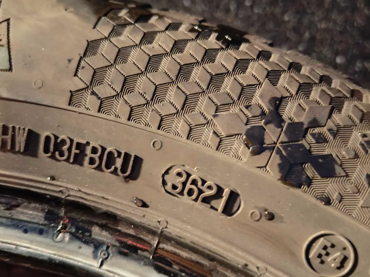 Billede 2 - 4 stk Super billige 17" vinterdæk