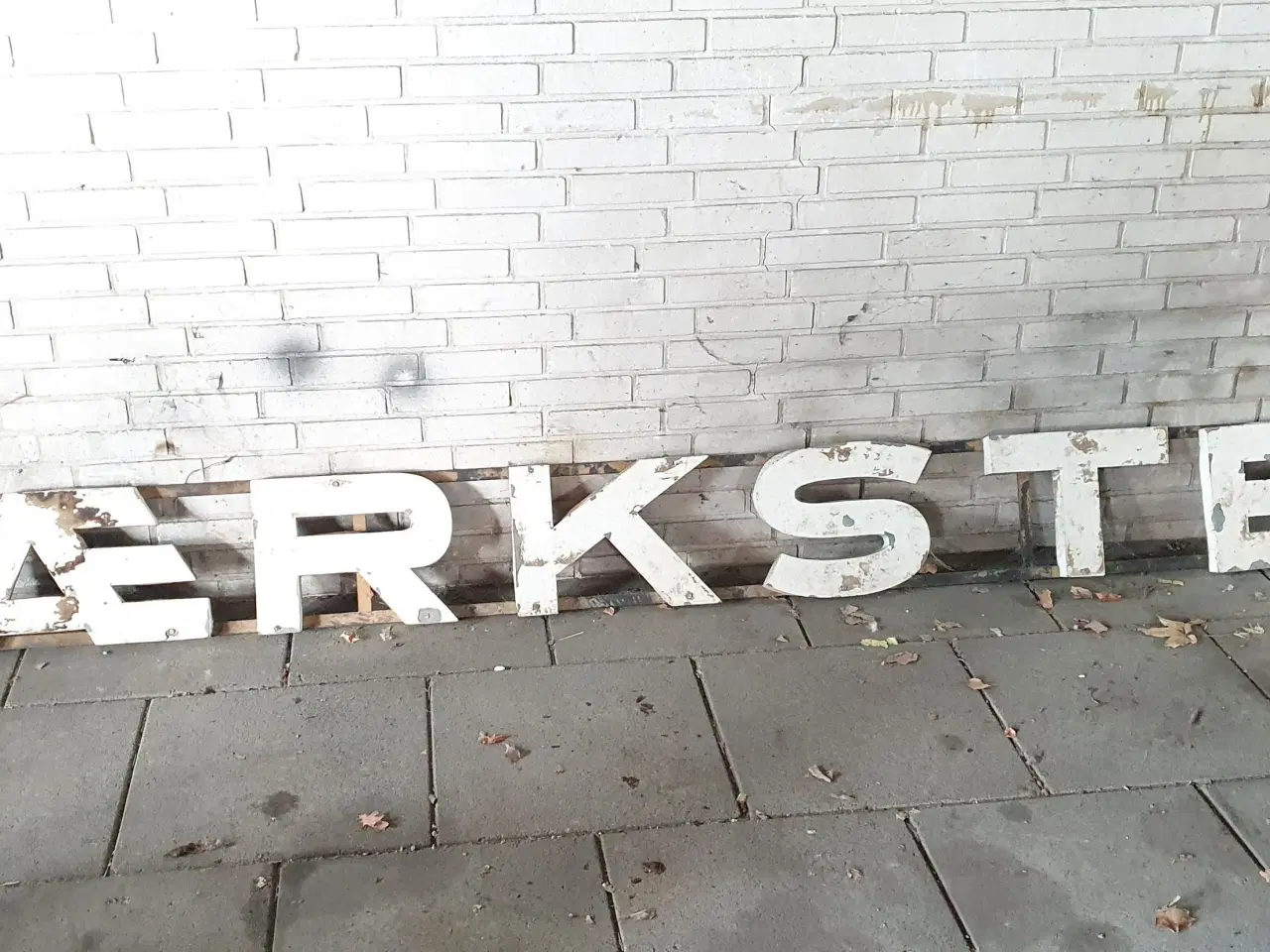 Billede 1 - Skilt - "VÆRKSTED" - Facade skilt auto