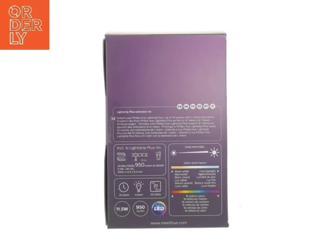 Billede 2 - Philips Hue Lightstrip Plus-forlængelse fra Philips (str. 14x9 cm)