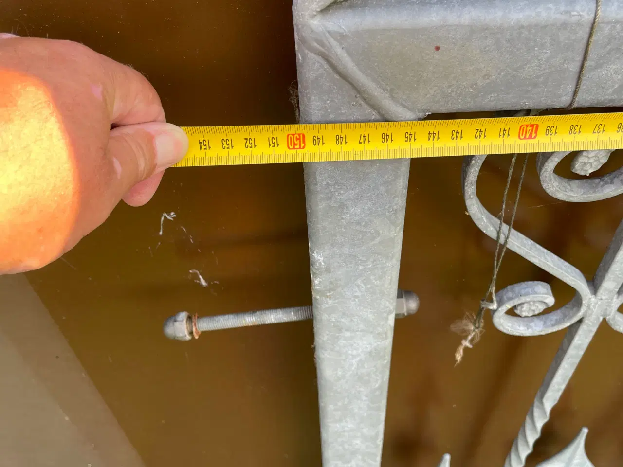 Billede 5 - Galvaniseret hegn 