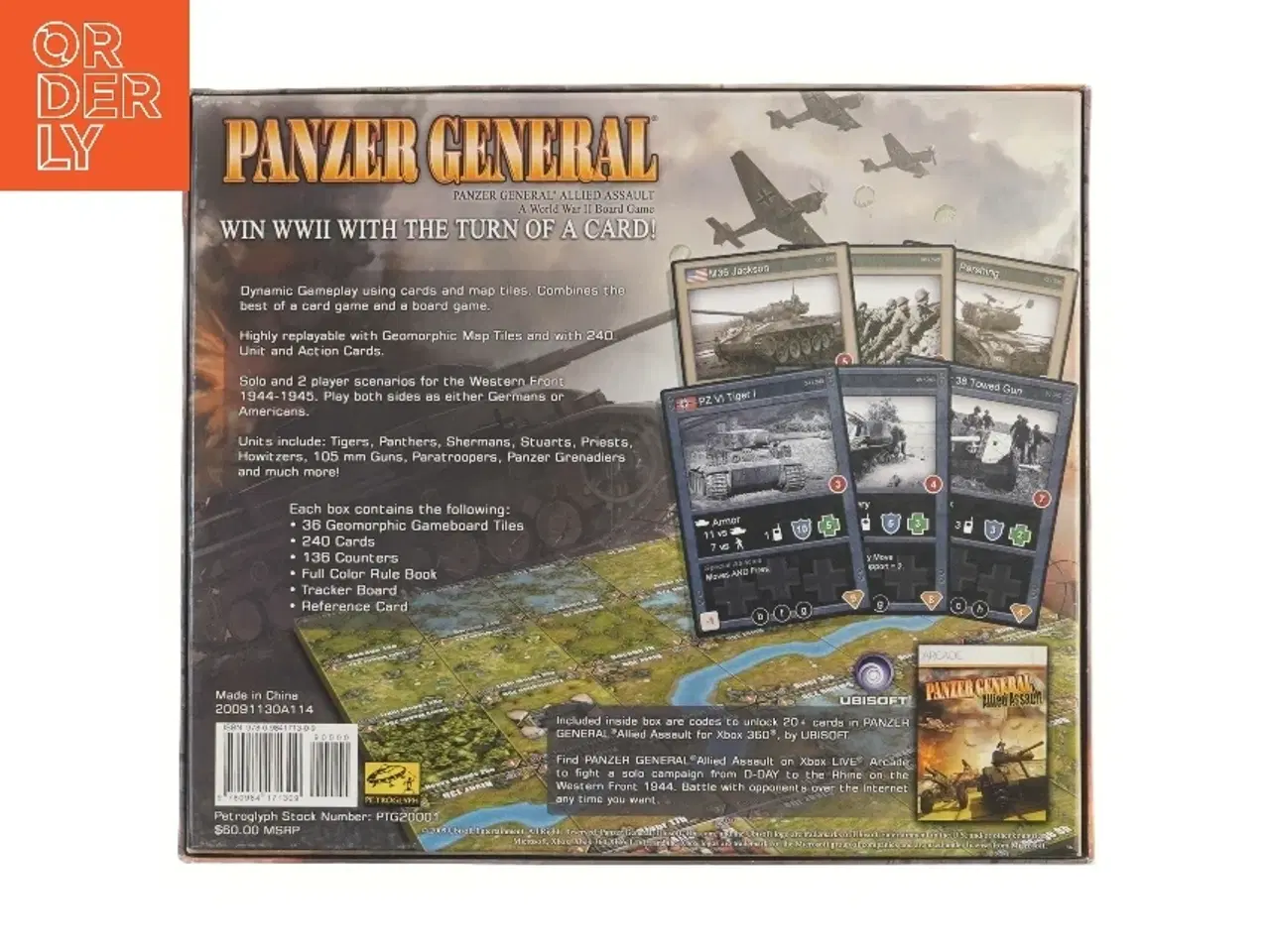 Billede 2 - Panzer General Allied Assault brætspil fra Ubisoft (str. 36x30 cm)