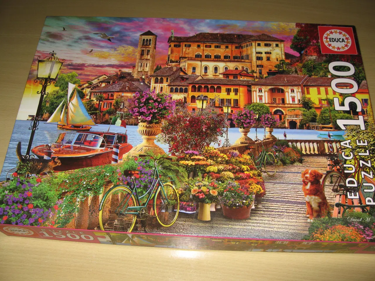 Billede 1 - Puslespil Promenade, 1500 brikker