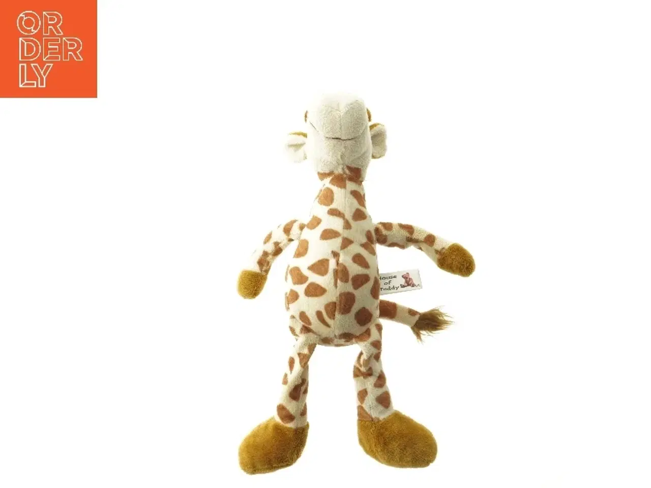 Billede 1 - Tøjdyr giraf fra House of Teddy (str. 37 cm)