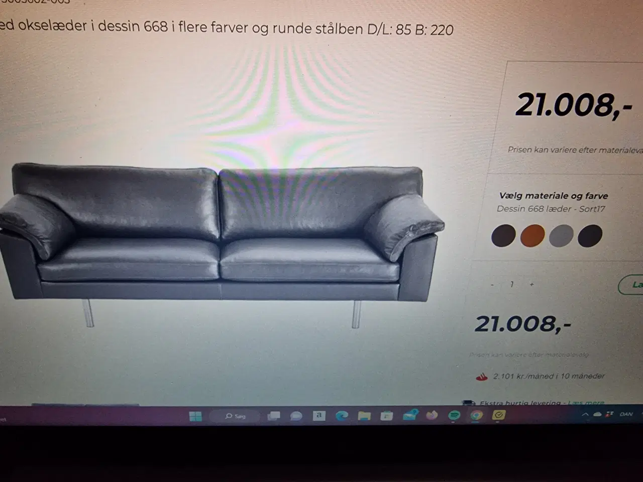 Billede 4 - Ny læder sofa