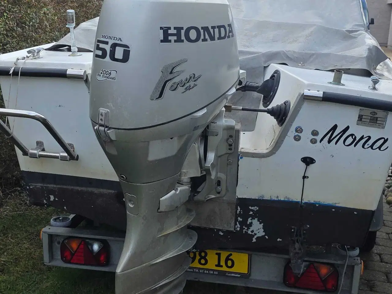 Billede 8 - Ryds 16 Tumlaren honda 50hk 4 taks