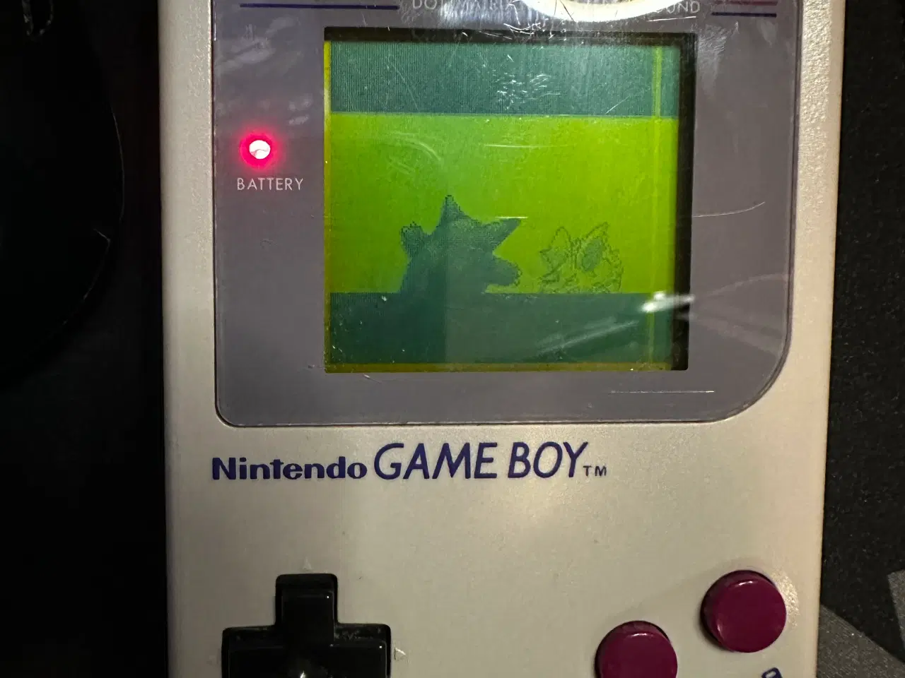 Billede 1 - Original Gameboy i beige med hits 2000 38in1 spil