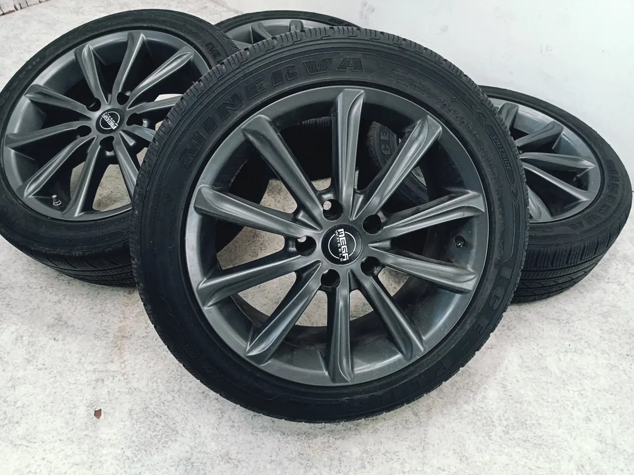 Billede 6 - 5x114,3 17" ET38 nav 73ø Megawheels vintersæt