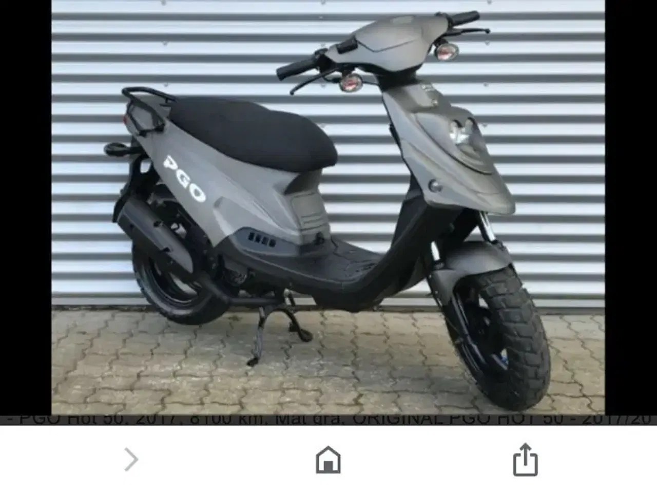 Billede 1 - Pgo hot 50 30kmt købes