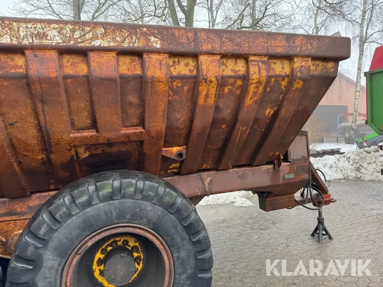 Billede 8 - Tipvogn Lihnell Vagn Volvo dumper kasse