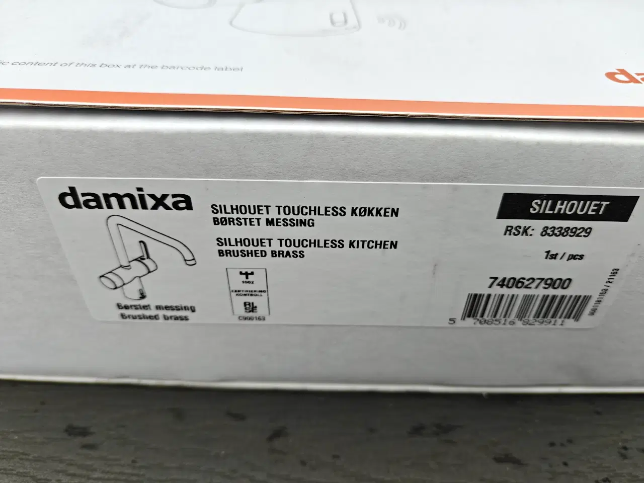 Billede 2 - Damixa Touchless køkkenarmatur i børstet kobber