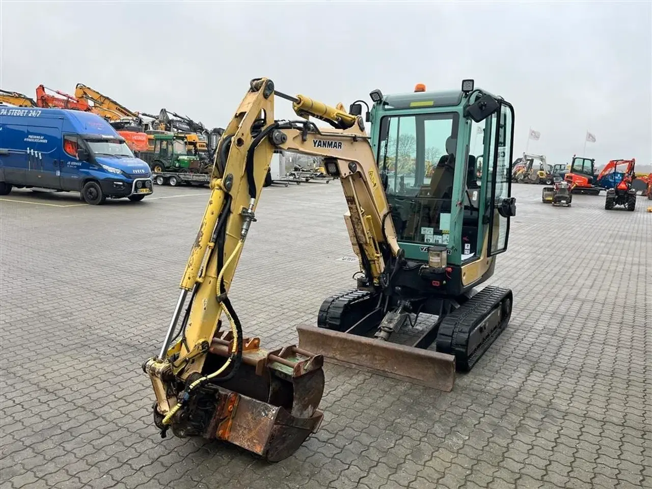 Billede 4 - Yanmar SV22 Powertilt og centralsmørring