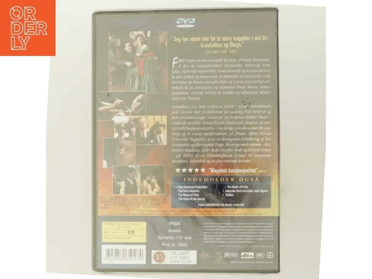 Billede 3 - Frida med Salma Hayek (DVD)