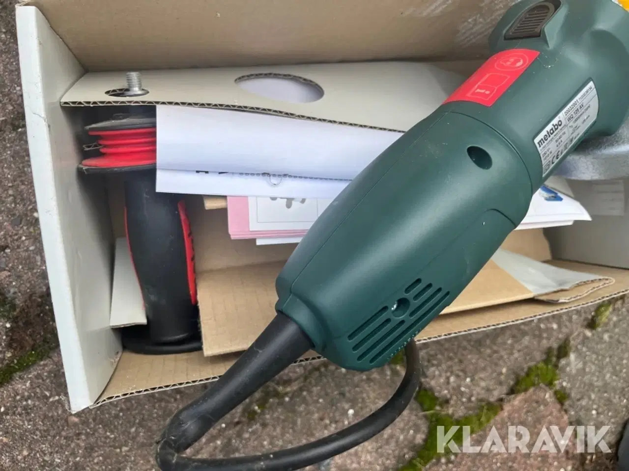 Billede 5 - Vinkelsliber Metabo WQ 125 AV