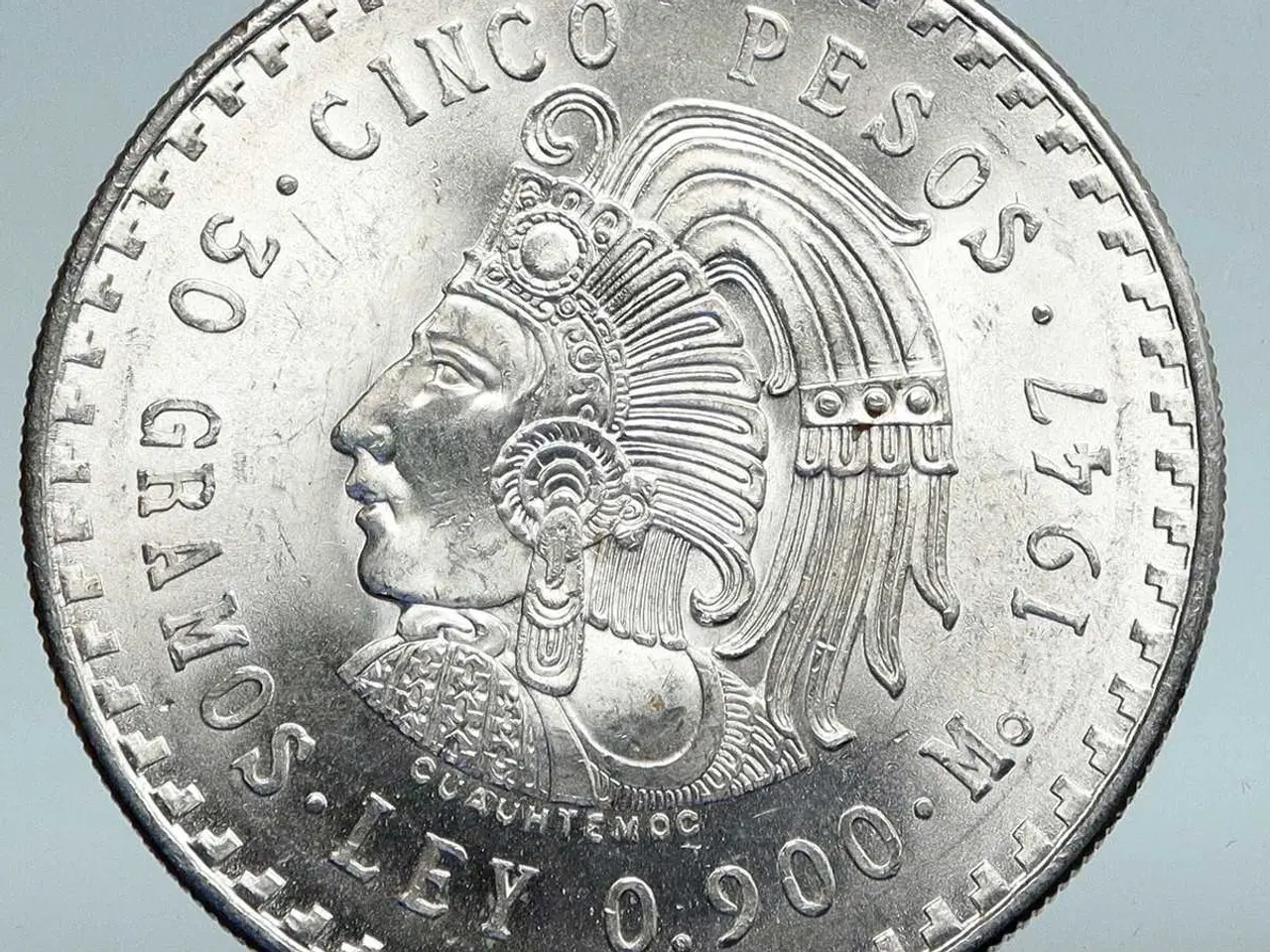 Billede 1 - Søger sølv Peso fra Mexico 