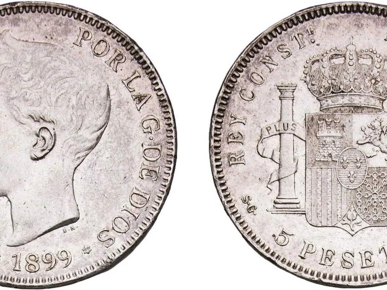 Billede 3 - Søges sølv 5 Pesetas spanske mønter