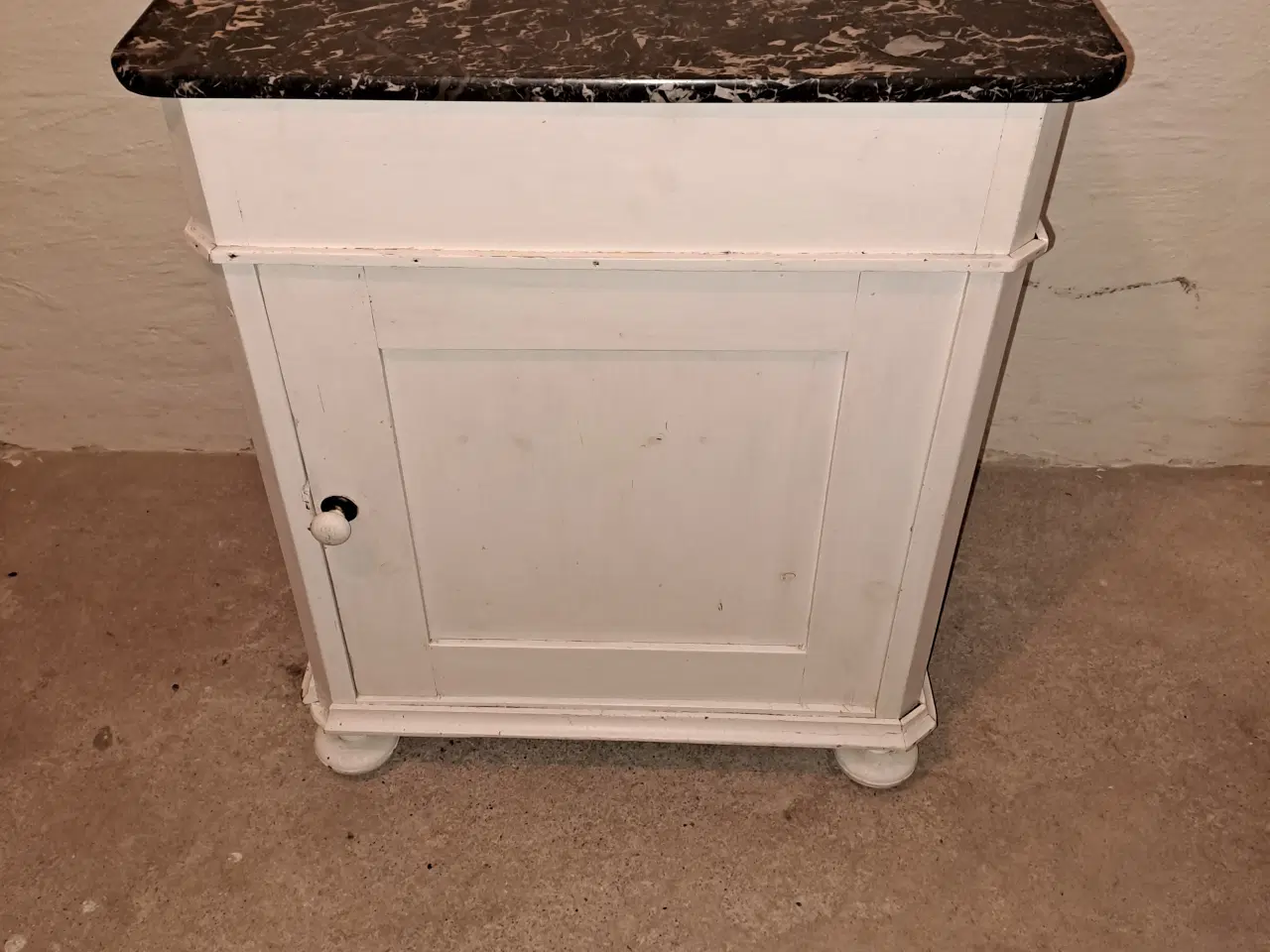 Billede 1 - Servante med marmor plade.