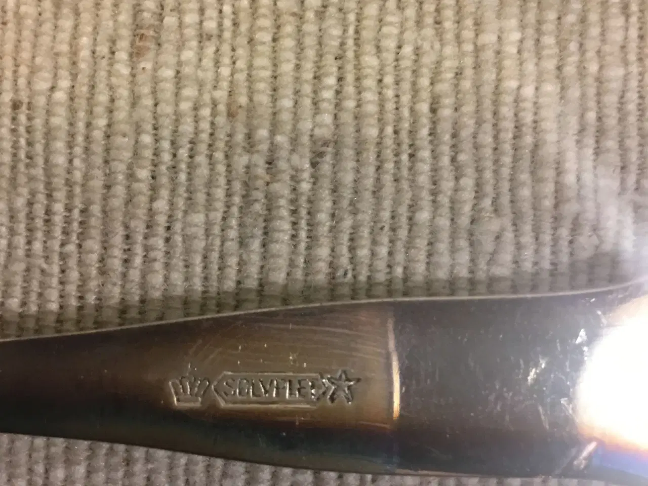 Billede 3 - 6 Vintage sølvplet Middagsskeer 
