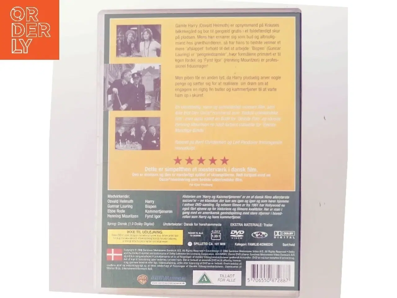 Billede 3 - Harry og Kammertjeneren med Osvald Helmuth (DVD)