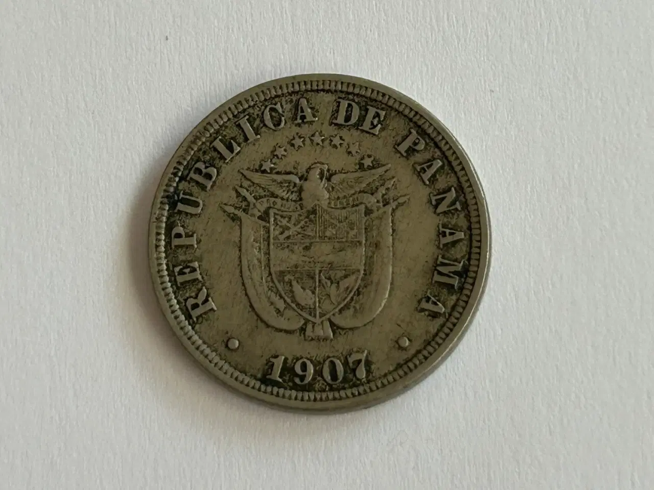 Billede 2 - 2 1/2 Centesimos Panama 1907