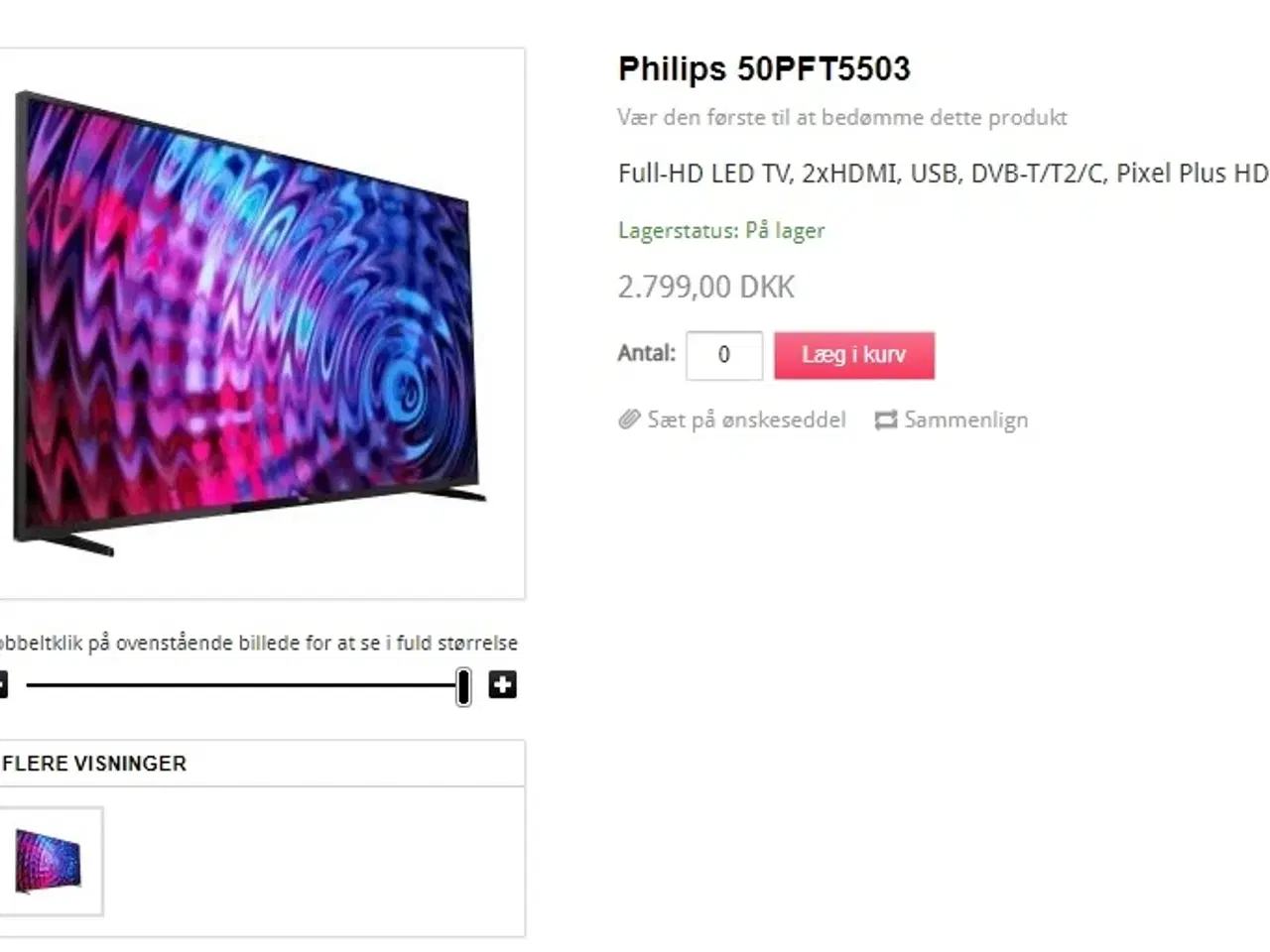 Billede 8 - Philips 50" LED TV