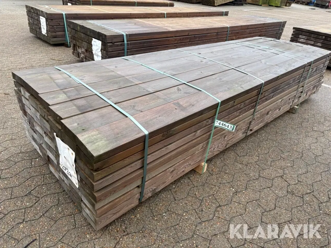 Billede 1 - Trykimprægnerede Reglar- 63 styks