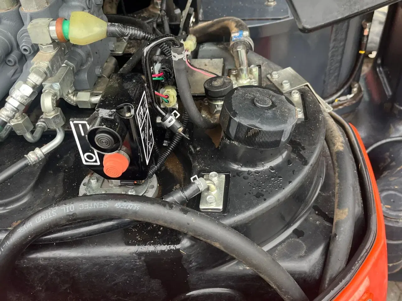 Billede 16 - Kubota KX080-4 Engcon rotortilt, Centralsmørring og 3 Engcon skovle