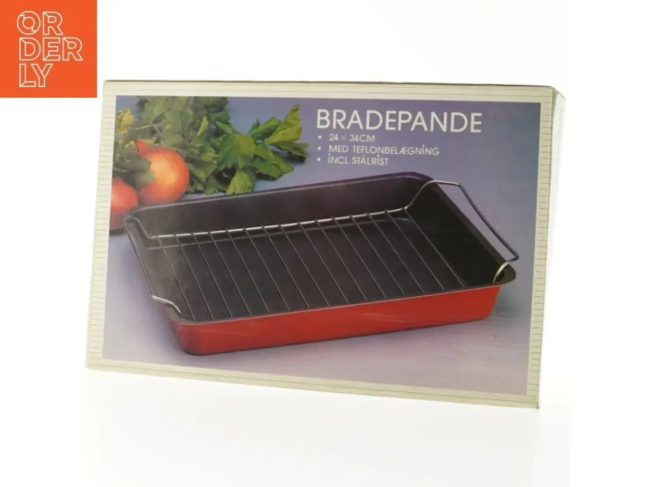 Billede 5 - Bradepande med rist (str. 24 x 34 cm)
