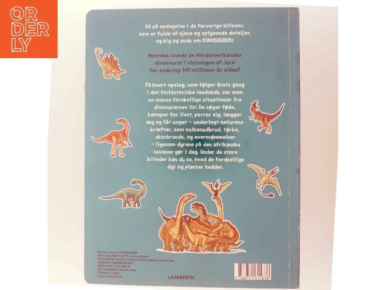 Billede 3 - Kig og snak om dinosaurer af Lena Lamberth (Bog)