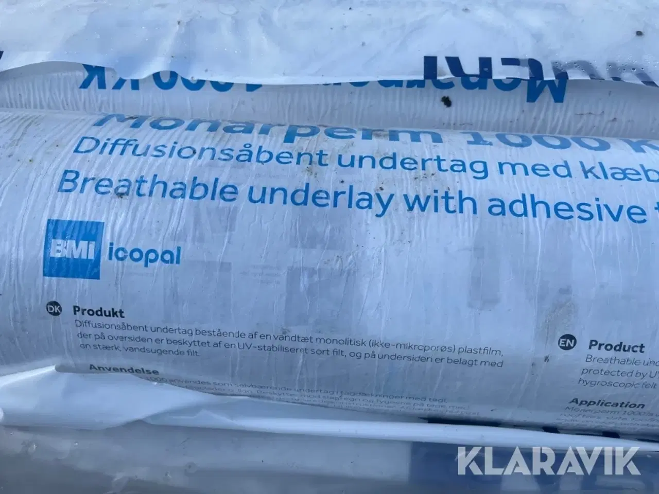 Billede 4 - Undertag Icopal Monarprem 1000 kk 3 ruller