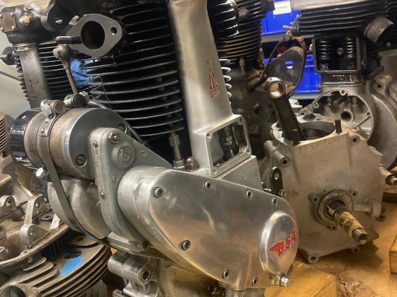 Billede 1 - BSA B33 motor 500 CC